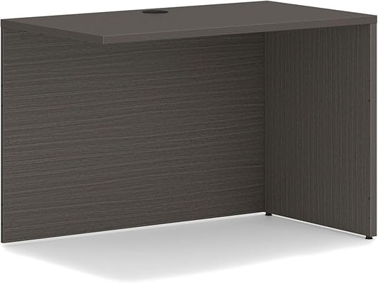 HON MOD L Shaped Desk Return Shell Executive Corner Computer Desk for Home Office Gaming Durable Workstation Slate Teak