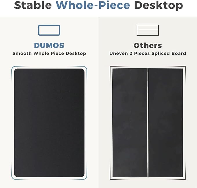 Electric Standing Desk 48 x 24 Inches Lift Motorized Gaming Table with T-Shaped Metal Ergonomic Memory Controller Home Office Desk Computer Desk Black