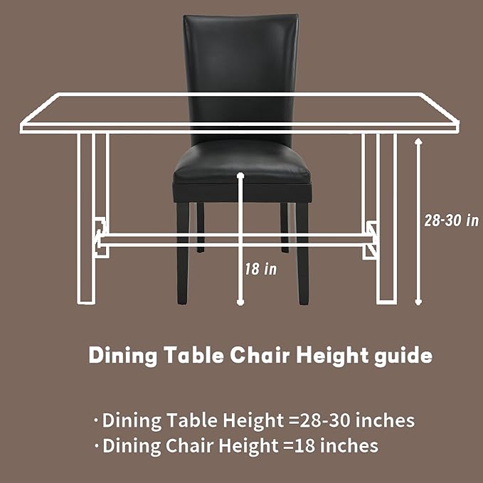 MODERION Parsons Solid Wood Dining Chairs Set of 8 with UP High Back Kitchen Chairs with Upholstered Seat Holds Up to 300 LbsAccent Chairs Easy Assembly Light Blue CY1331HL