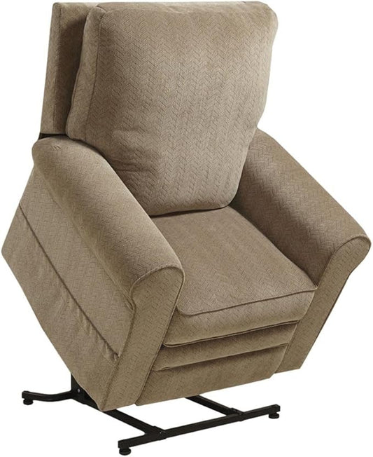 Catnapper Edwards 4851 Power Lift Chair &amp Recliner - Mushroom (curbside delivery)