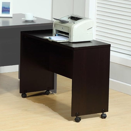 Printer Mobile Stand Computer Desk Home Office Desk - Red Cocoa