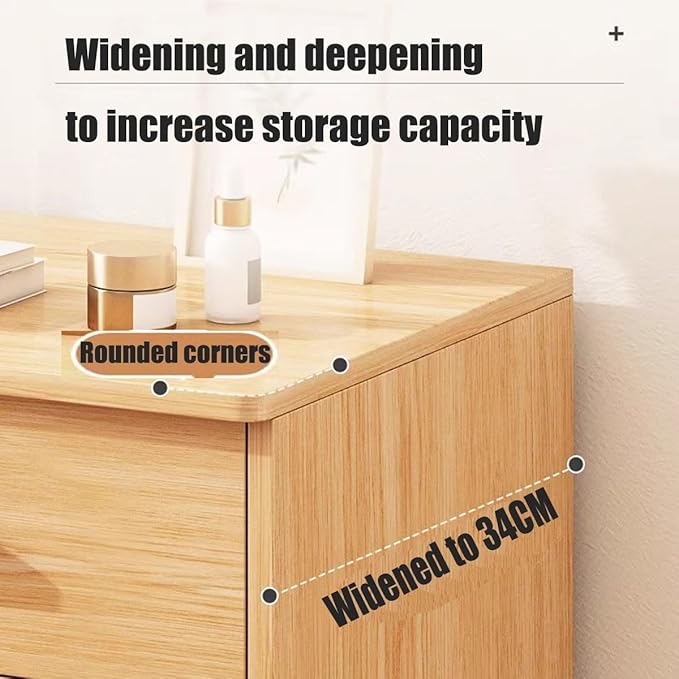 Mobile 3-Drawer File Cabinet White/Black Filing Cabinet with Lock Wood Vertical Filing Storage Cabinet Office Home 14.5x13.4x23.2IN Under Desk File Cabinet Legal/Letter File Folders(Black Walnut)