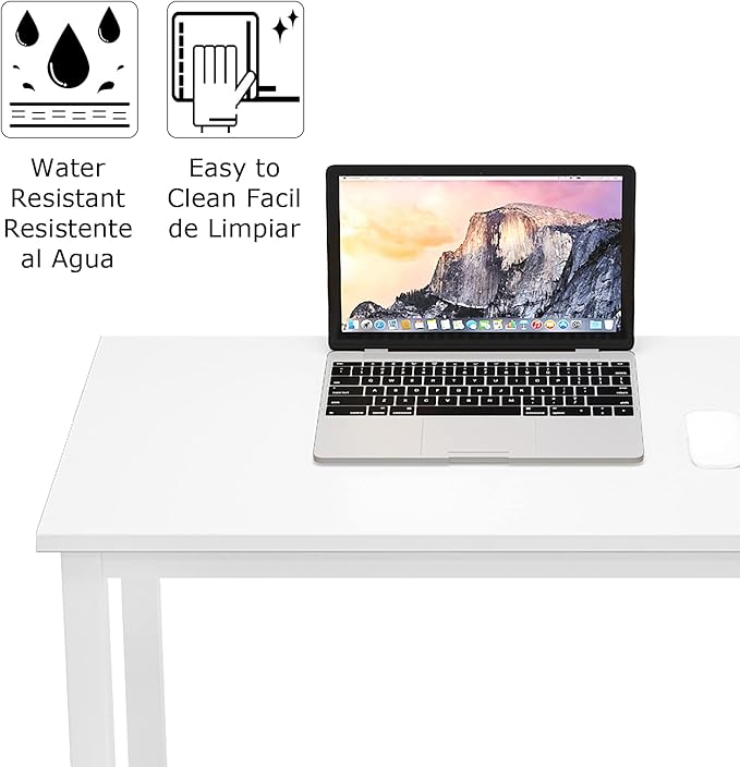 SogesGame 10HBNDAC3-8040DW-US8 Home Office Desks 31 inches White