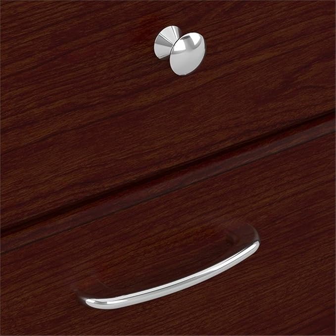 Bush Furniture Cabot 72W Computer Desk with Drawers in Harvest Cherry Large Work Table and Built-in Storage for Home Office 6 Foot Long Desktop