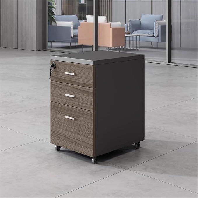 File Cabinets Office Furniture Accessories Information Cabinet Office File Cabinet Activity Organizer Computer Desk Accessories File Storage Cabinets(Brown)