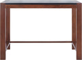 SAFAVIEH Home Collection Halleck Black/Brown Desk