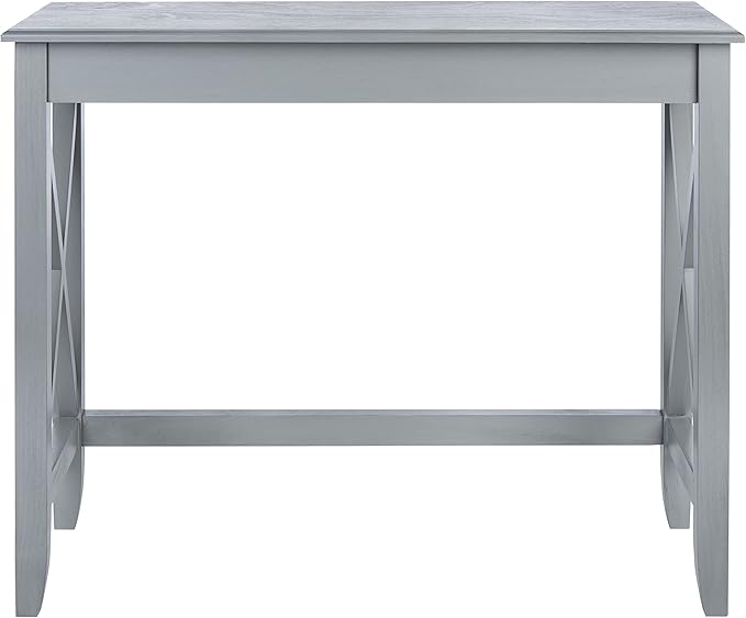 SAFAVIEH Home Collection Kaytee Brown Computer Table Office Desk DSK5713B Distressed Grey