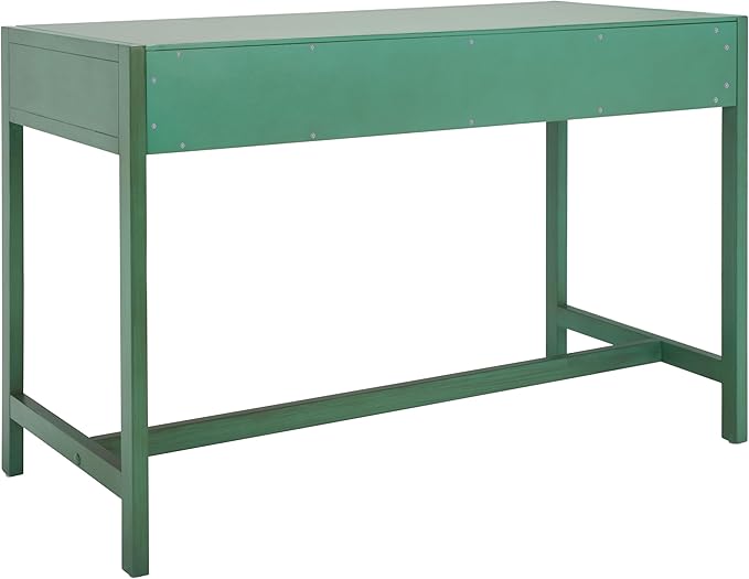 SAFAVIEH Home Collection Esther Turquoise 2-Drawer Desk