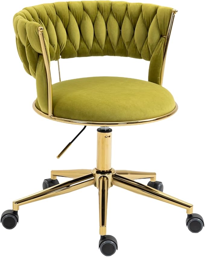Chair Vanity Chair Modern Adjustable Home Computer Executive Chair Swivel Task Chair for Small Space Living Room Make up Studying