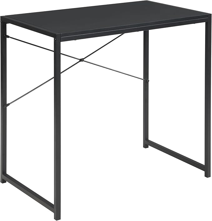 eHemco 30 Inch Small Rectangular Computer Desk for Home Office and Study Black