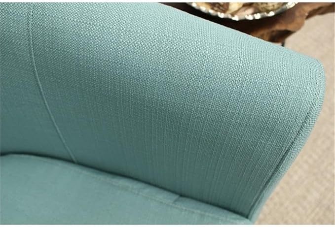 Pemberly Row Traditional Polyester Fabric Club Chair Blue Finish 32 H x 30.5 W x 27.5 D 17.5 Seat Height Padded Seat Modern Style Accent Chair for Living Room or Bedroom