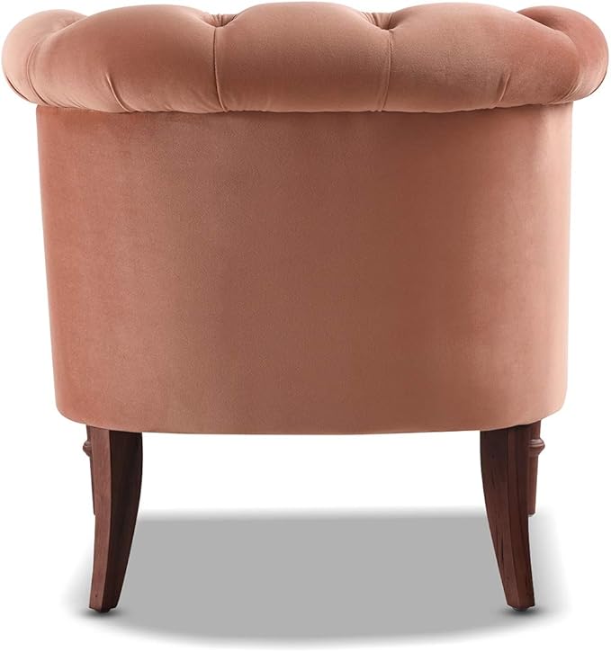 Jennifer Taylor Home Katherine Velvet Tufted Living Room Accent Chair