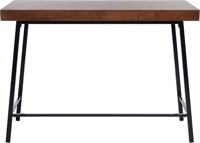 SAFAVIEH Home Collection Bernhart Walnut/Black Desk