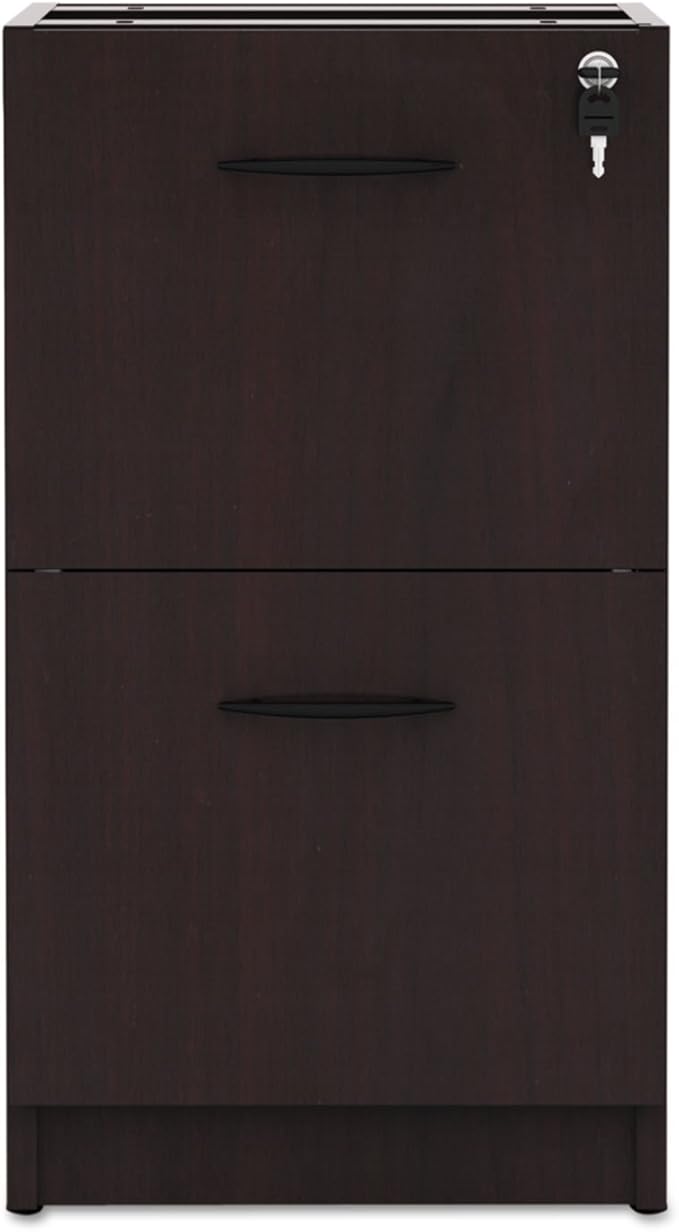 Alera VA542822MY Alera Valencia F/F Drawer Full Pedestal 15 5/8w x 20 1/2d x 28 1/2h Mahogany