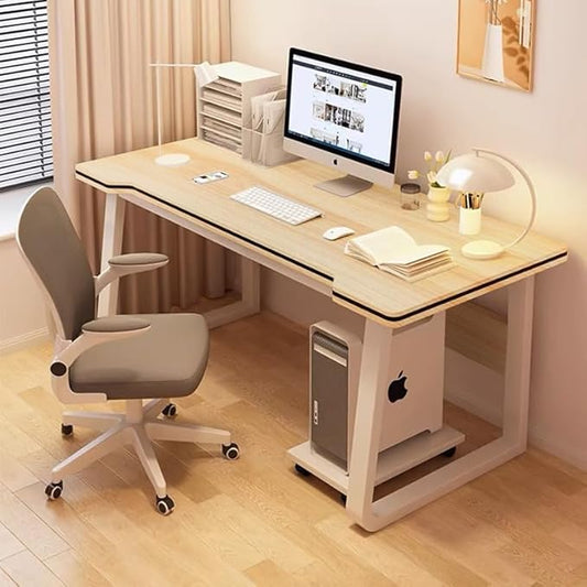 Gaming Desk Computer Writing Table Student Art Modren Simple Style PC Wood Suitable Portable Desk for Home Office