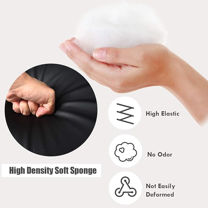 Giantex Convertible Sofa Bed Floor Couch with 2 Pillows PU Leather Loveseat Recliner Folding Lazy Sleeper Sofa 5 Position Video Gaming Sofa Mattress for Reading Living Room Bedroom