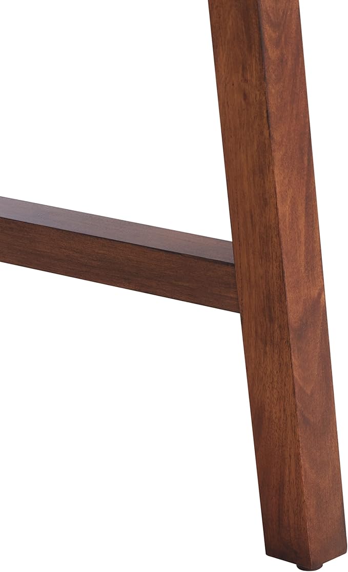 SAFAVIEH Home Collection Marwood Mid-Century Modern White/Brown Desk