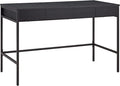 Evans 47.75'' Wide Rectangular Writing Desk in Black