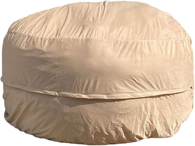 BCU Big Bean Bag Cover Inner Lining for Filler Beanbag Beans Storage Reusable Washable 6FT