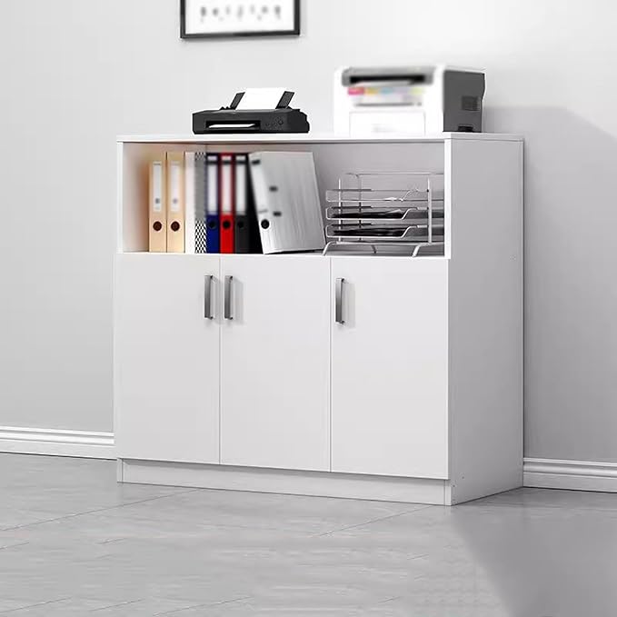 Filing Cabinet for Office Storage with Partition Shelf Spacious Data Nizer(B120x40x120cm)
