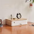 JIIPOREGJ Wooden Desktop Storage Box with Drawers - Sturdy File Cabinet Lockable Monitor Riser Chest of for Home/OfficeA-4 Drawer(A1 Drawer)