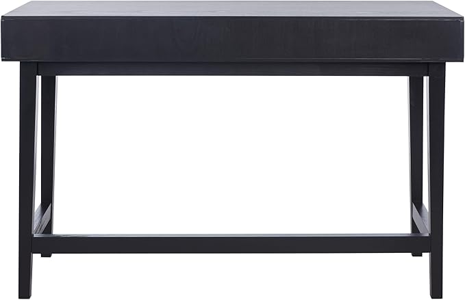 SAFAVIEH Home Collection Hawthorn Black 3-Drawer Desk