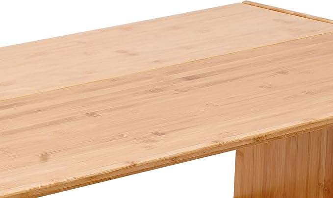 Folding Desk - Small Foldable Table with Storage Shelf 40.5 Inch Computer Desk with Space Saving for Bedroom Home Office Easy Assembly