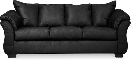 Signature Design by Ashley Darcy Classic Contemporary Sofa Black