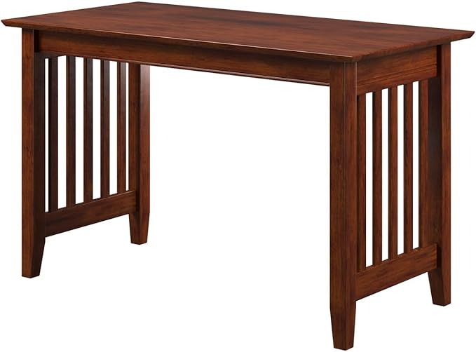 AFI Mission 48 Solid Wood Writing Desk Walnut