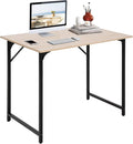 BestOffice Computer DeskHome Office Desk Modern Simple Style for Home Office Study Writing (Nature 32 Inch)