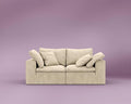 ROVE LAB R4 Loveseat Sofa – Cloud-Soft SmartFoam® Comfort – Modular No-Tool Setup – 100% Foam Structure – Hypoallergenic Spill-Resistant (Performance Weave Silicon Sand)