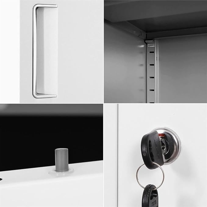 File Cabinet Vertical File Cabinet with Lock 3-Drawer Filing Cabinet Locking File Cabinet Under Desk Storage