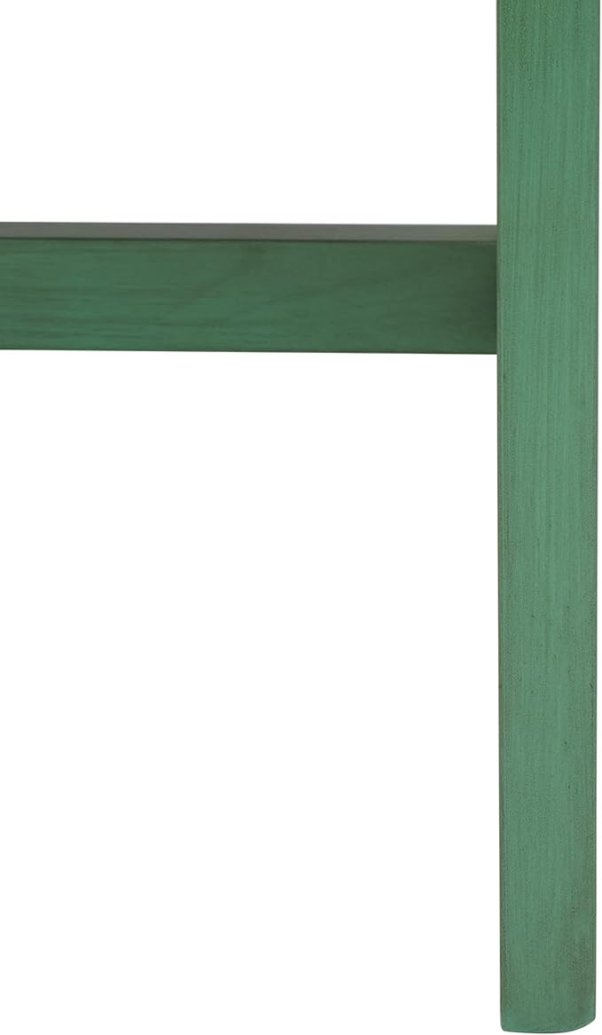 SAFAVIEH Home Collection Esther Turquoise 2-Drawer Desk