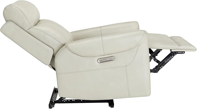 Leather Recliner Chair for Adults Wall Hugger RV Recliner with USB Charging Ports Electric Power Reclining Sofa for Living Room Home Theater Seating Bedroom