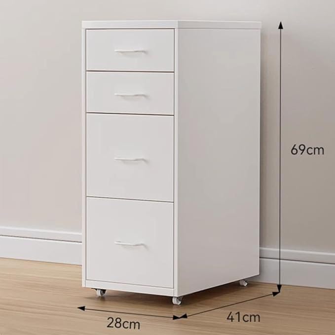 ELEFOCUS Storage Cabinet tin Cabinet Household Small Storage Cabinet Storage Box Safe Deposit Box File Cabinet Stainless Steel(Color:Yellow)