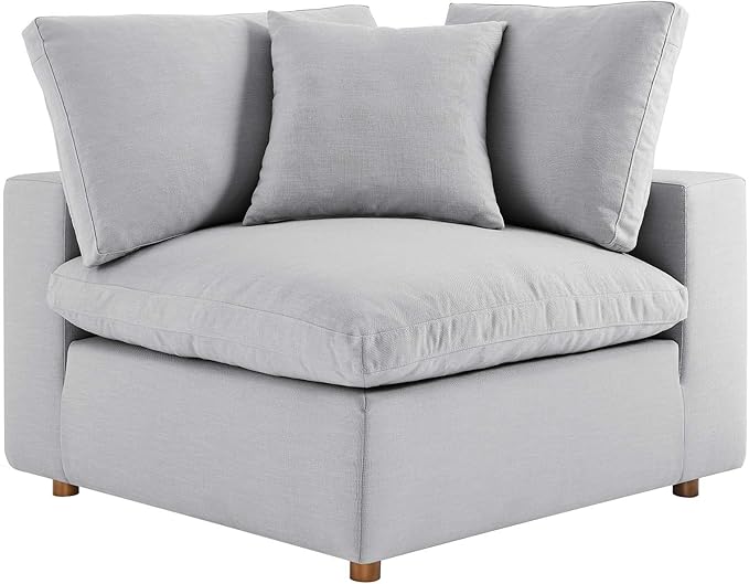 Modway Commix Down-Filled Overstuffed Upholstered Sectional Sofa Corner Chair