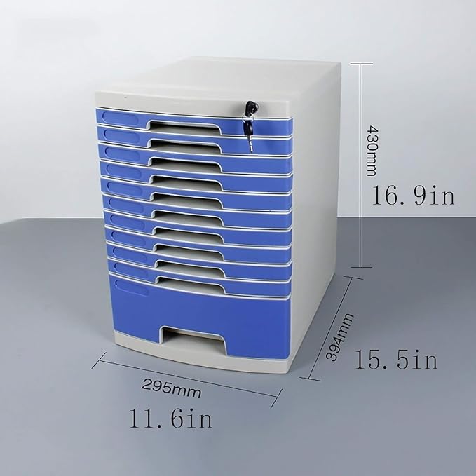 File Cabinet 11/14 Layer File Cabinet A4 Data Cabinet with Lock and Organizer Desktop File Organizer11 Layers