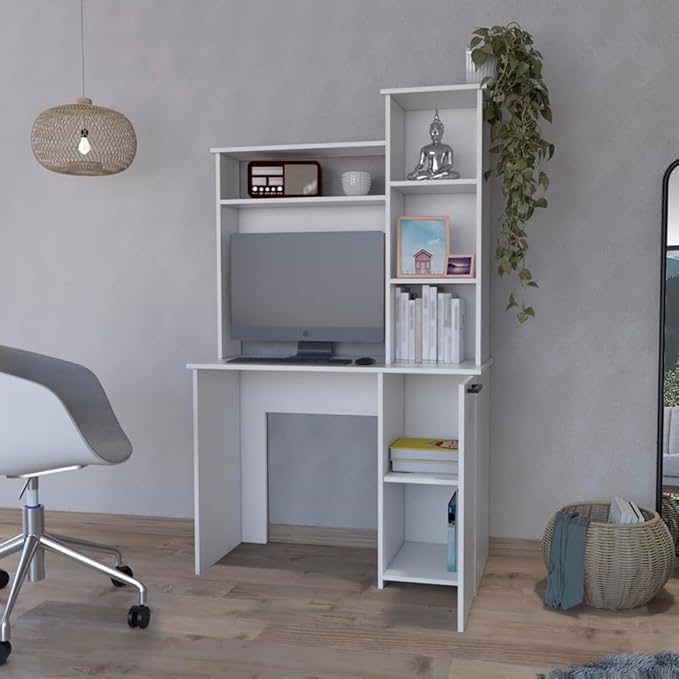 Home Office Desk Computer Desk Dumas Office White