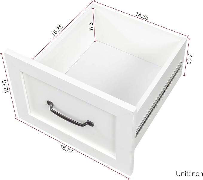 L Shaped Desk with Drawers and Hutch Home Office Desk with Storage Shelves Corner Gaming Computer Table for Writing Work Bedroom Living Room White (Style-06)