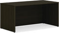 HON MOD Executive Desk 60-Inch Large Computer Desk Shell Thick Wooden Laminate Modern Table with Cord Management 60 W x 30 D x 29 H Java Oak
