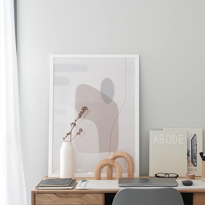Wood Arch Decorative Objects - Modern Bookshelf Decor Coffee Table Sculpture Floating Shelf Decor Accents Japandi Home Decorations for Side Console and Entryway Table