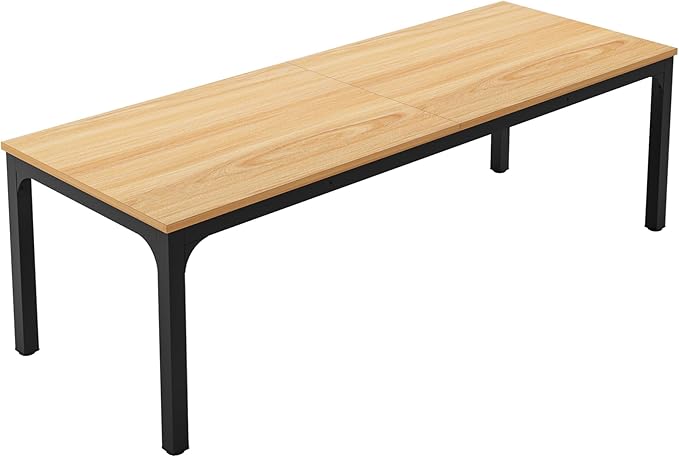 Tribesigns 78.7 Inches Extra Long Computer Desk 2 Person Desk Double Long Desk Workstaion for Home Office