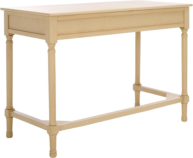 SAFAVIEH Home Collection Layce Natural Brown 2-Drawer Desk