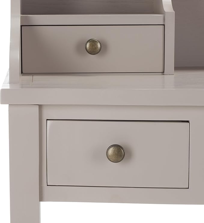 Safavieh American Homes Collection Landon Quartz Grey Writing Desk