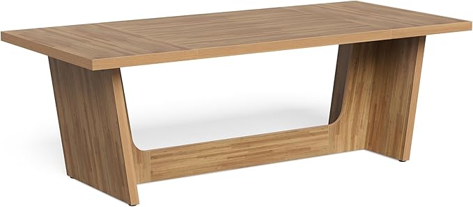 1Easylife 70.87 Inches Long Executive Desk Wooden Computer Desk Industrial Simple Study Writing Table Large Workstation Business Furniture for Home Office Oak