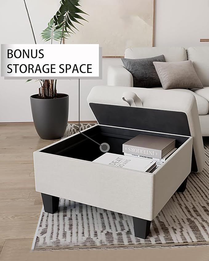 Sectional Couches for Living Room 78 L Shaped Sofa 3 Seat Modern Couch with Storage Ottoman Convertible Couches for Small Space Living Room Bedroom Apartment and Office