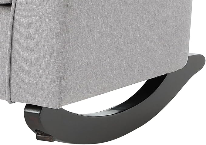 Light Grey Rocking Chair - Comfort &amp Support | Living Room &amp Bedroom | Pocket Coil Seat