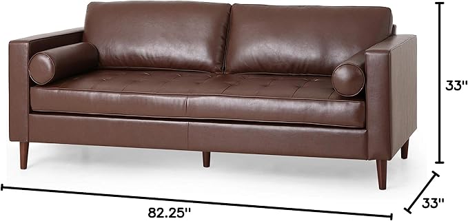Christopher Knight Home Malinta Sofas Dark Brown + Espresso