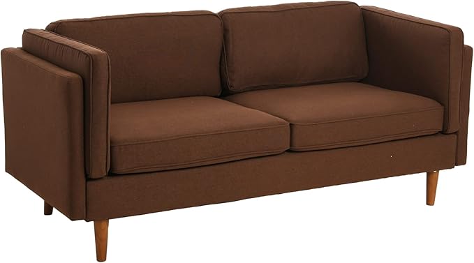 Creative Co-Op Atley High Sided Sofas Vintage Brown