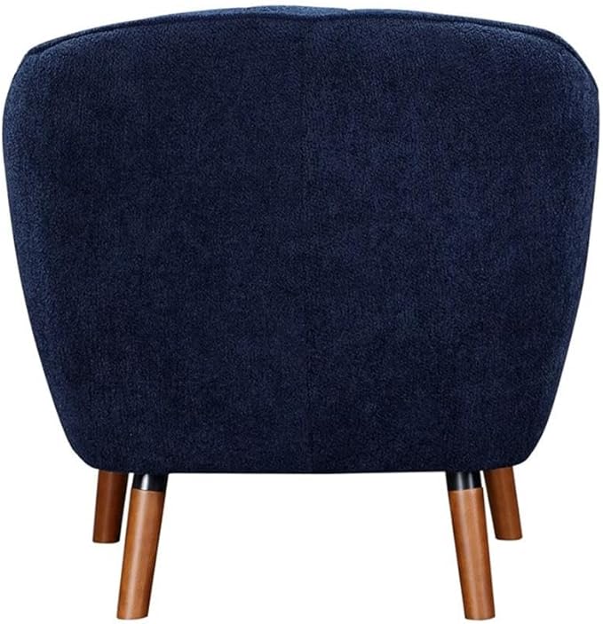 Lexicon Cutler Fabric Upholstered Accent Chair in Blue